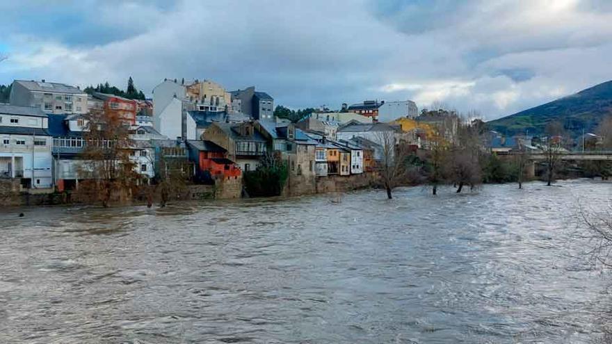 Ríos en estado de emergencia en Galicia