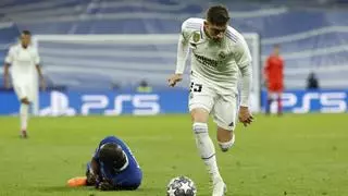 El madridismo abraza a Valverde tras su agresión a Baena: "Ha sido el mejor del partido"
