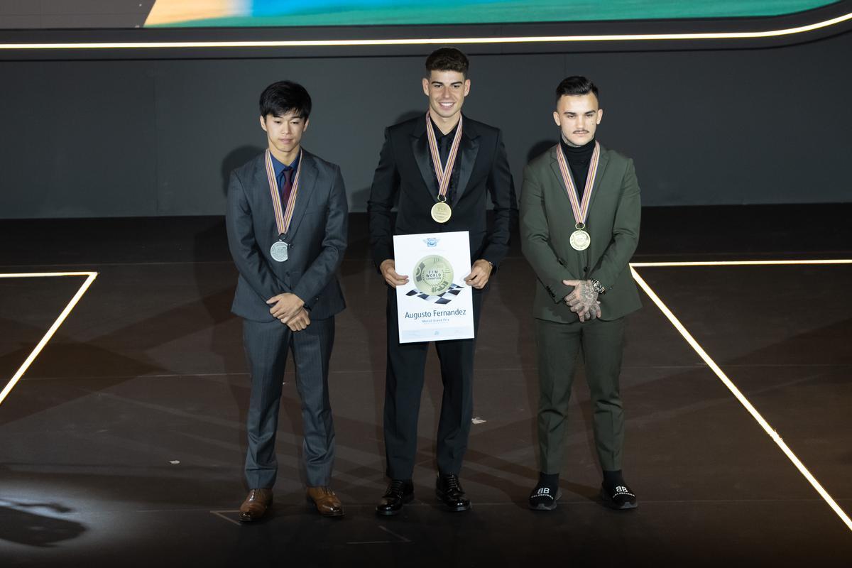 Gala de los campeones de MotoGP 2022 en València