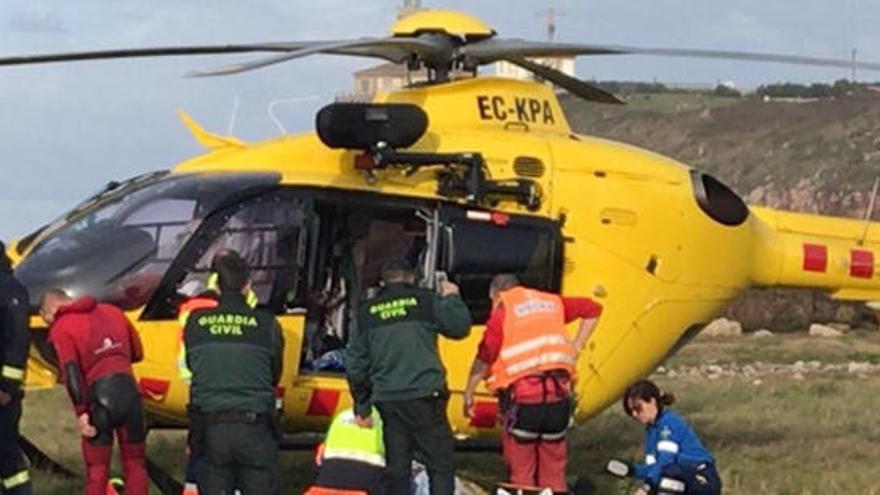 Una fallecida en Asturias a causa del fuerte oleaje