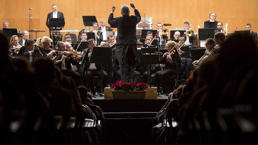 Imagen de archivo de la Orquesta Filarmónica de Málaga .