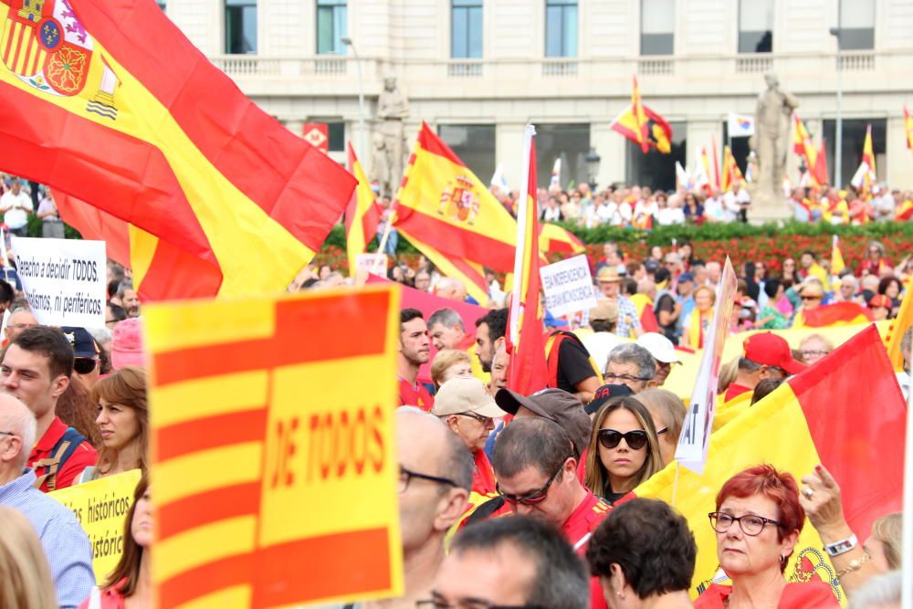 Manifestació del 12-O a Barcelona