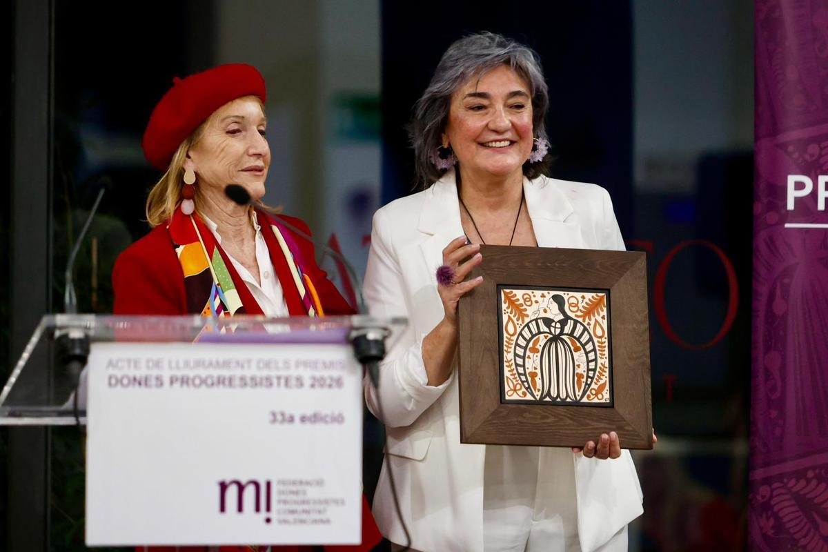 Dones Progressistes premia a la fiscal Peramato y a Dones de l'Horta Sud, por su labor en la dana Dones Progressistes premia a la fiscal Peramato y a Dones de l'Horta Sud, por su labor en la dana