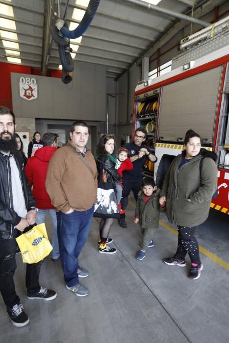 Jornadas de puertas abiertas en Bomberos de Gijón