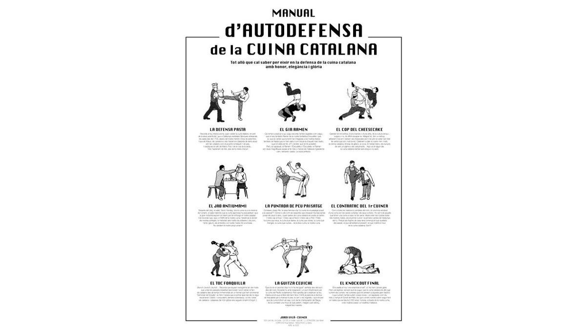 'Manual d'Autodefensa de la Cuina Catalana' del chef Jordi Vilà.