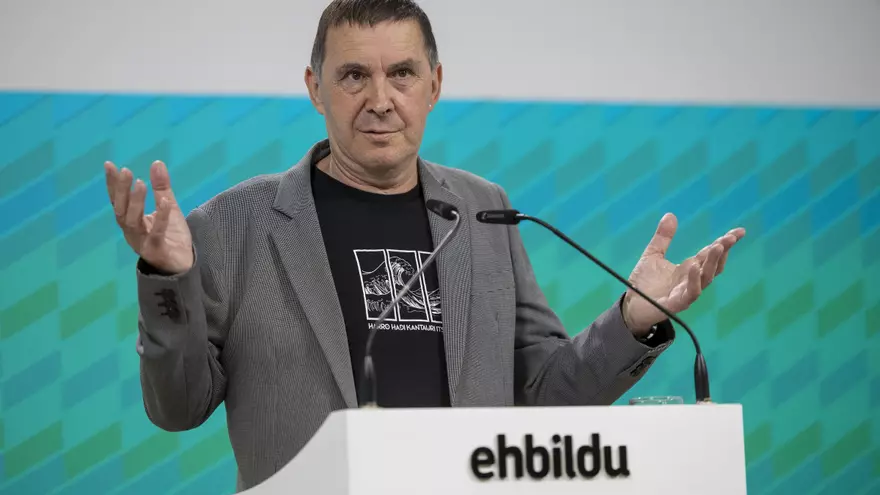 Otegi reconoce que Santos Cerdán ha sido “uno de los interlocutores principales” entre el PSOE y EH Bildu