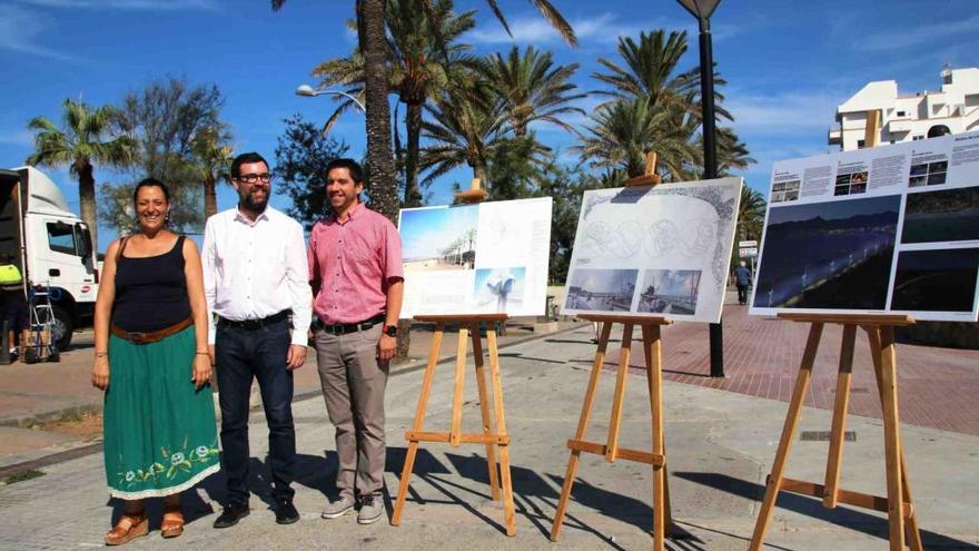 Bürgermeister Antoni Noguera (Mitte) stellte das Projekt vor