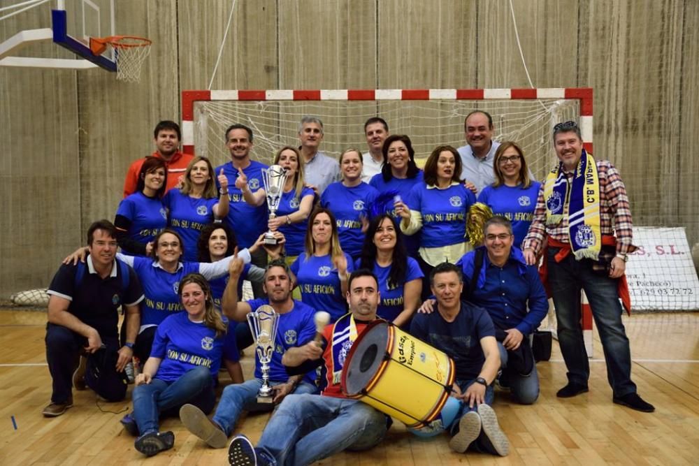 Balonmano: el Maristas Cartagena, campeón regional infantil femenino