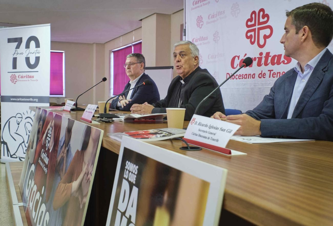 Presentación de la Memoria de Cáritas