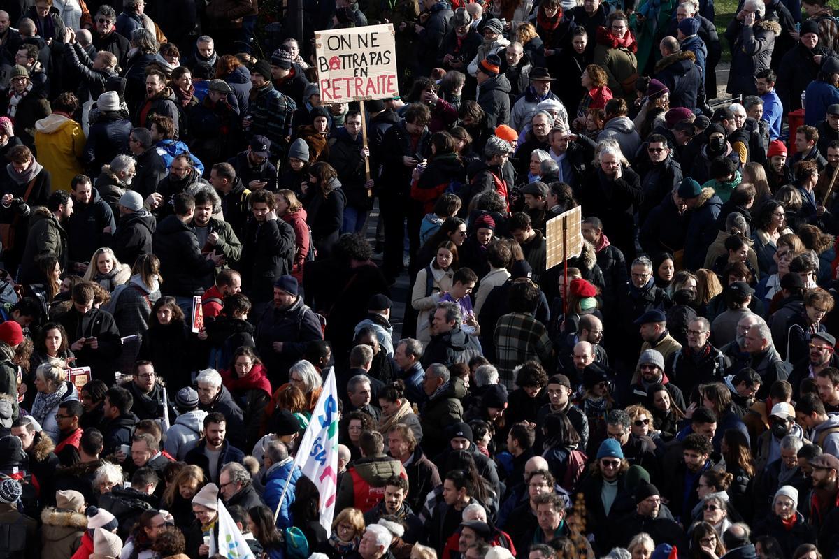 Segundo día de huelgas y manifestaciones en Francia