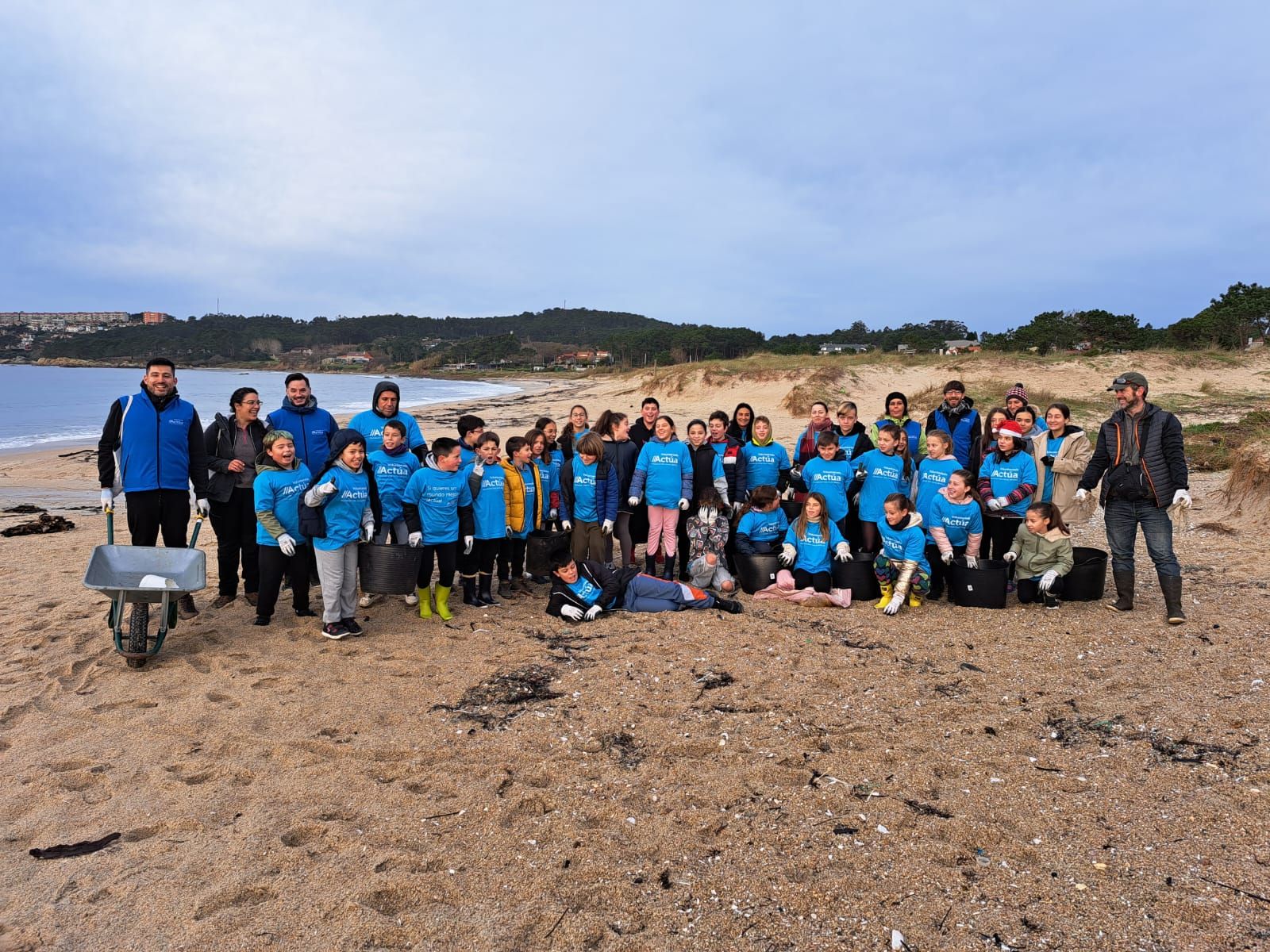 Así conmemoró la Obra Social de Abanca el Día Internacional del Voluntariado, en O Grove.