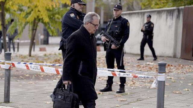 Jordi Pujol Ferrusola entrant al judici contra els Pujol a l’Audiència Nacional