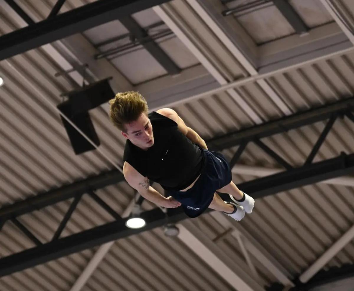 El gimnasta artesenc Robert Vilarasau