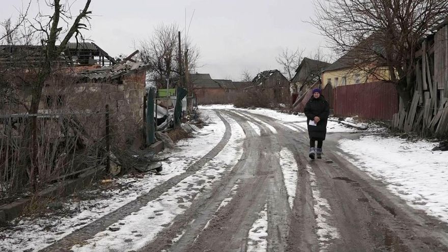 Los pueblos fantasma de la Ucrania del este