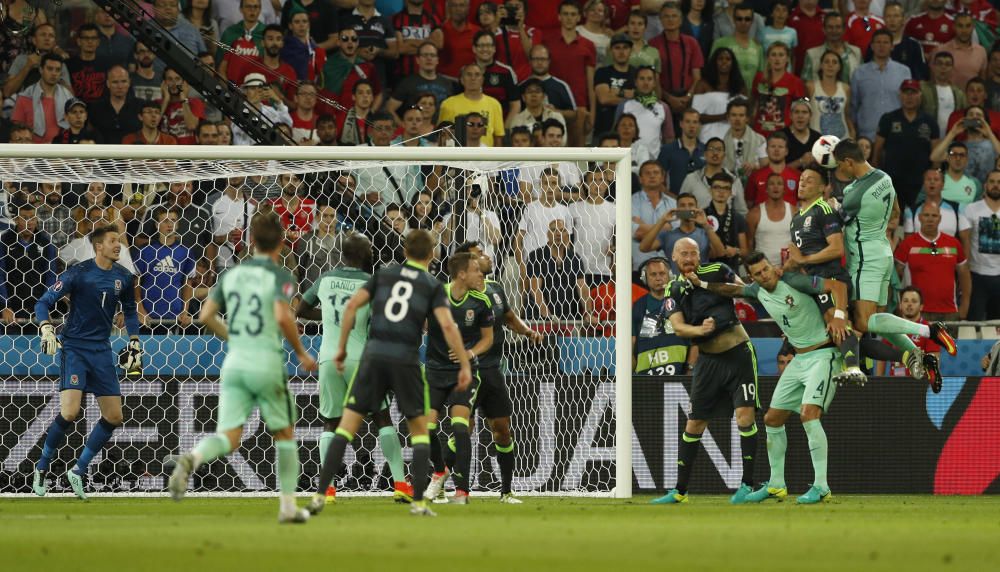 Semifinal de la Eurocopa: Portugal-Gales