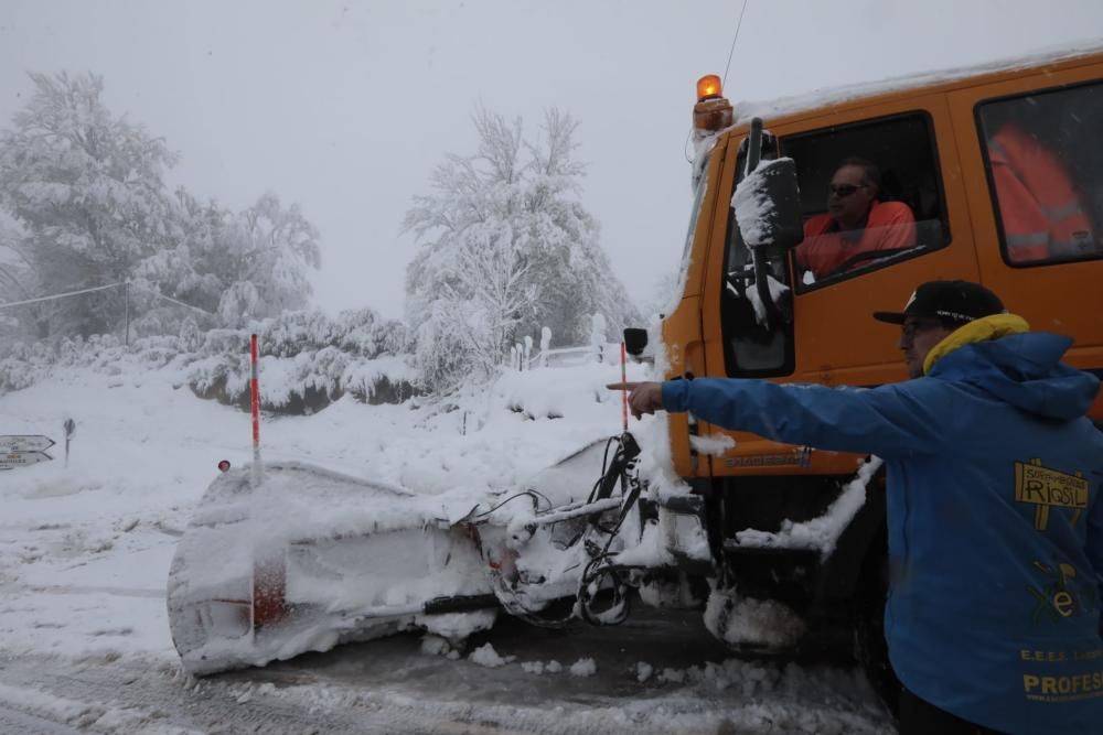 Segundo día de temporal en Asturias