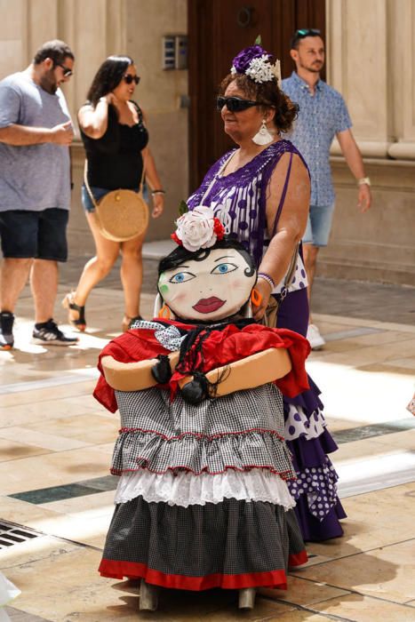 Último día de Feria en el Centro de Málaga