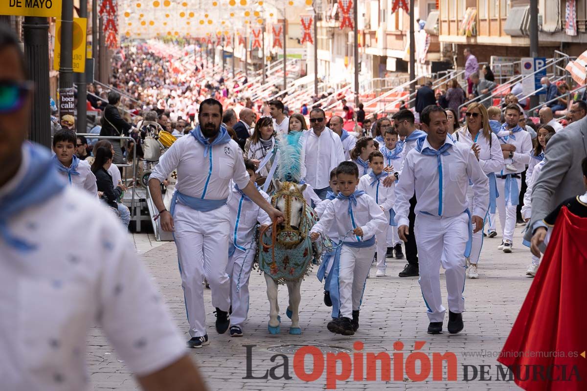 Desfile infantil en las Fiestas de Caravaca (Bando Caballos del Vino)