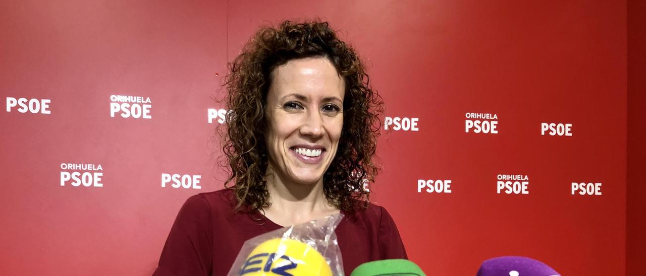 La edil socialista de Orihuela Patricia Menárguez