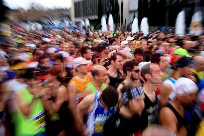 Las mejores imágenes de la marató de Barcelona