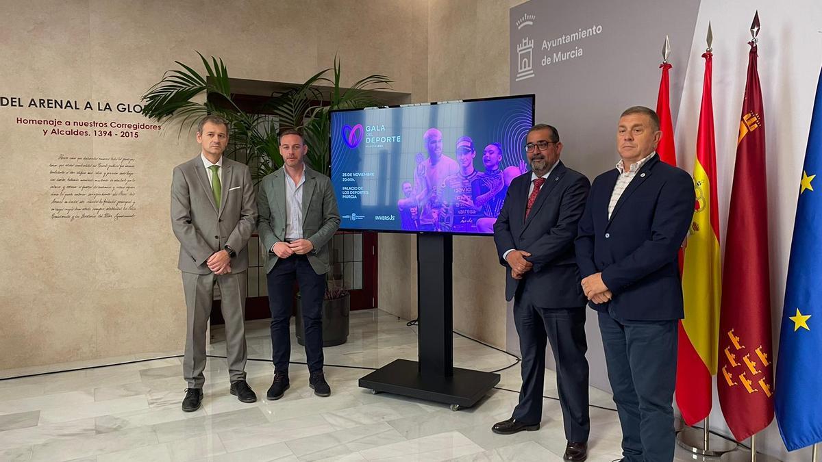 Presentación de la Gala del Deporte Murcia 1200