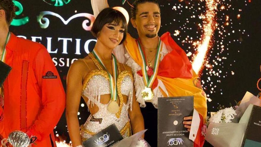 Laia y Tristán, alicantinos campeones del mundo de baile dep