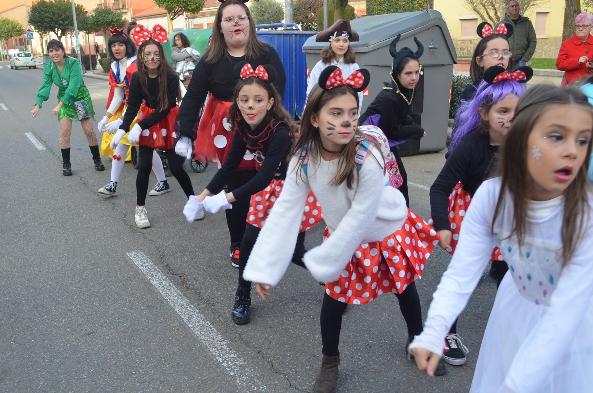 Así fue el desfile de Carnaval infantil de Benavente