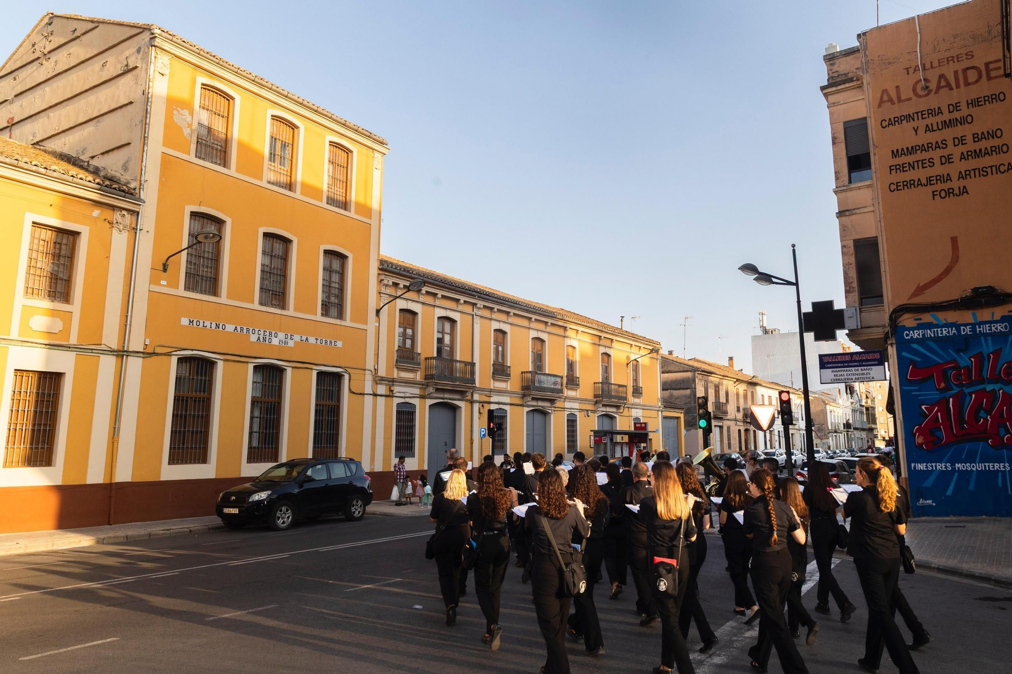 Así ha sido el pasacalle de bandas de música afectadas por la dana en la Torre