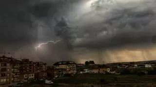 Continúa la alerta amarilla en Zamora por fuertes tormentas que pueden estar acompañadas de granizo