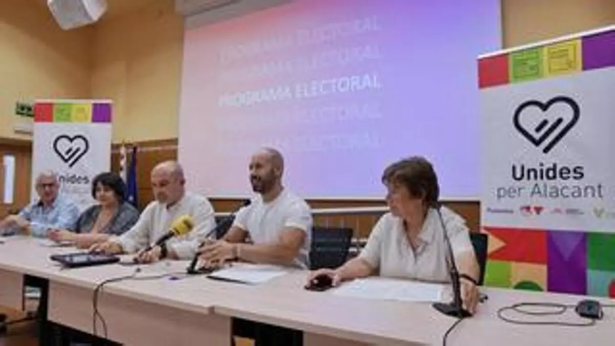 Unidas por Alicante filtra por error sus polémicas internas: del ocio nocturno al uso del valenciano o los taxis