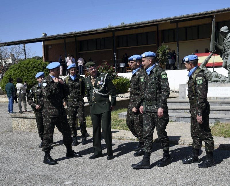 La Brigada Aragón envía a 600 militares a una compleja misión de paz al Líbano