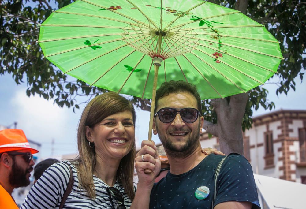 La jornada de puertas abiertas se celebró en la plaza del Mercado