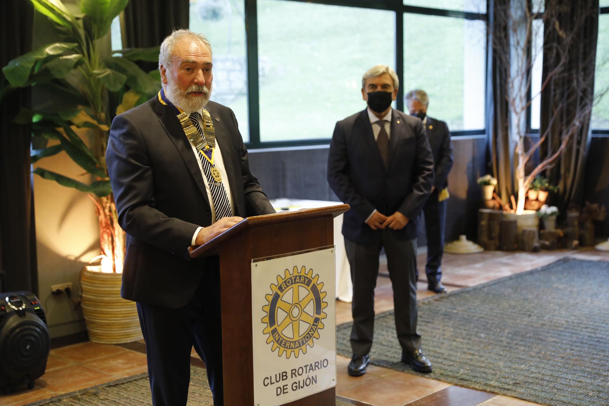 Máximo honor rotario para el alma de Proyecto Hombre en Asturias