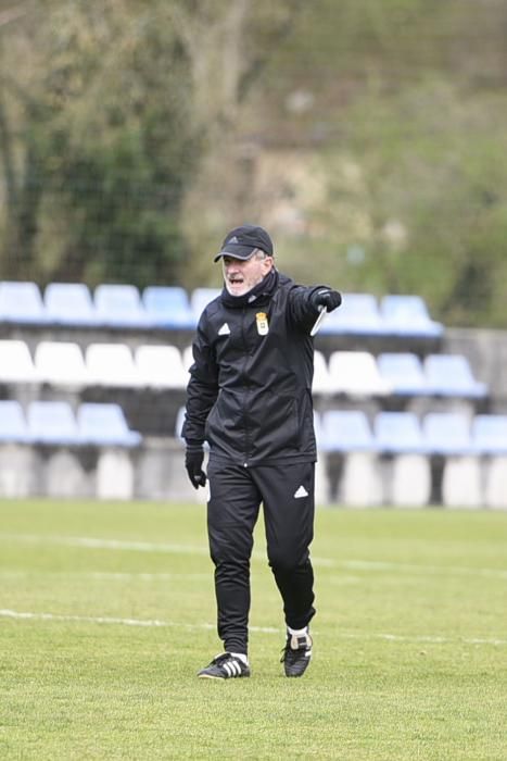 Entrenamiento del Oviedo en El Requexón