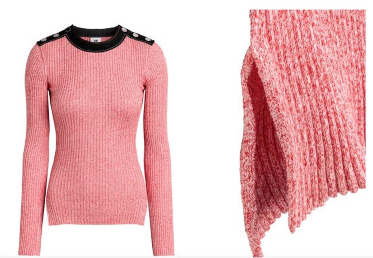 H&M Studio: top en canalé