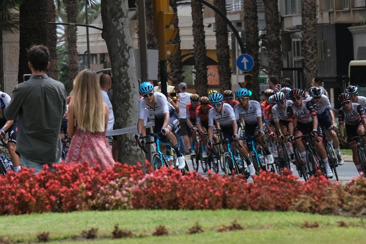 La Vuelta ya estuvo en Málaga en 2022.