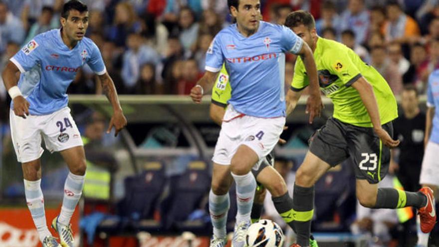 El Celta ganó la salvación frente al Espanyol. / M.G.B.