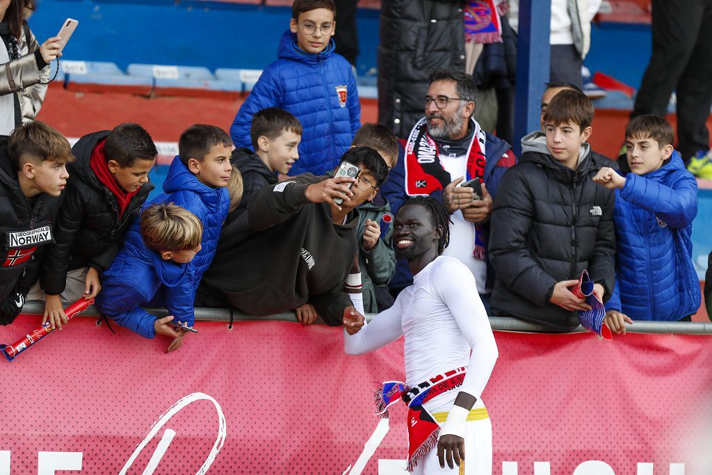 Encuentro de Copa del Rey entre el Rayo Vallecano y el Yeclano, en imágenes