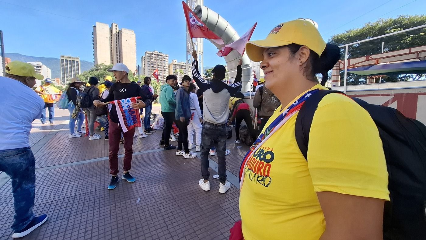 Día de la nueva toma de posesión de Nicolás Maduro como presidente de Venezuela