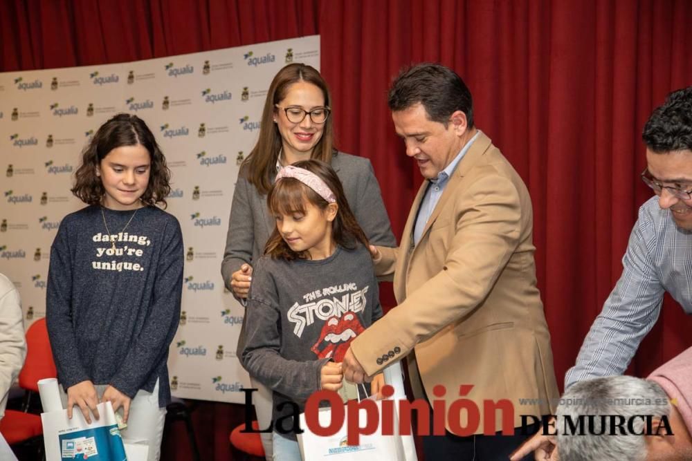 Entrega de premios Aqualia en Caravaca