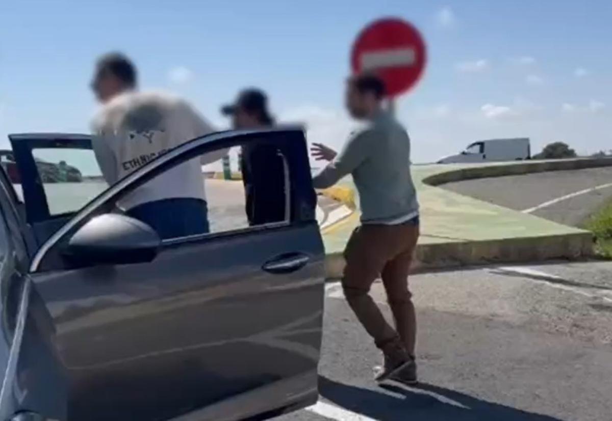 Imagen de una de las detenciones en Torrevieja.