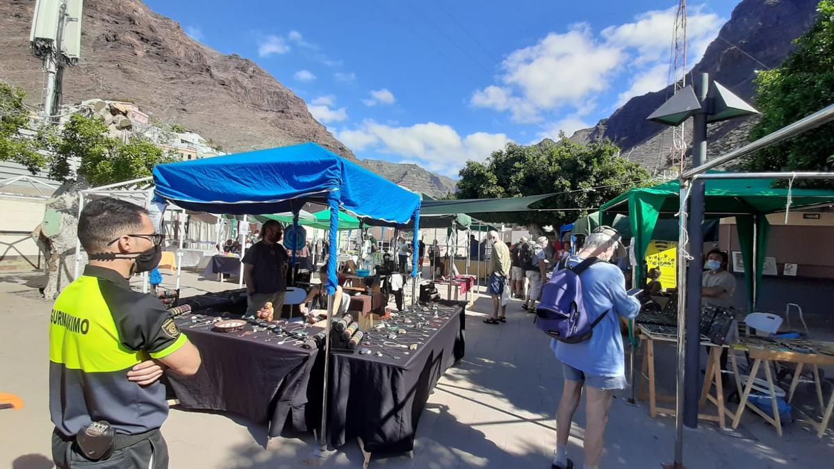 Mercadillo municipal de Valle Gran Rey.