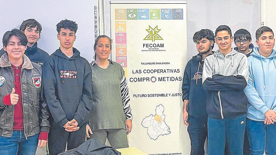 Fecoam fomenta los ODS y el tejido rural en los jóvenes de Abarán