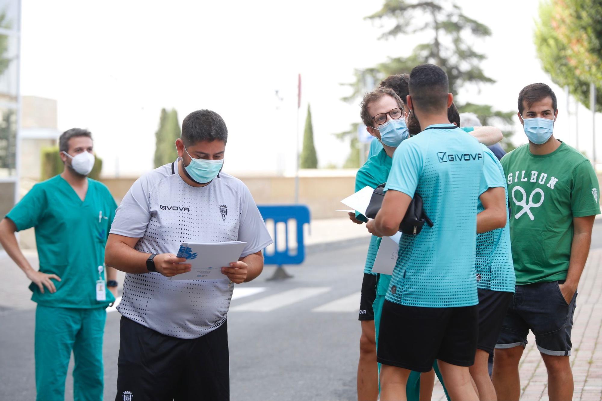 Las imágenes de los reconocimientos médicos del Córdoba Futsal