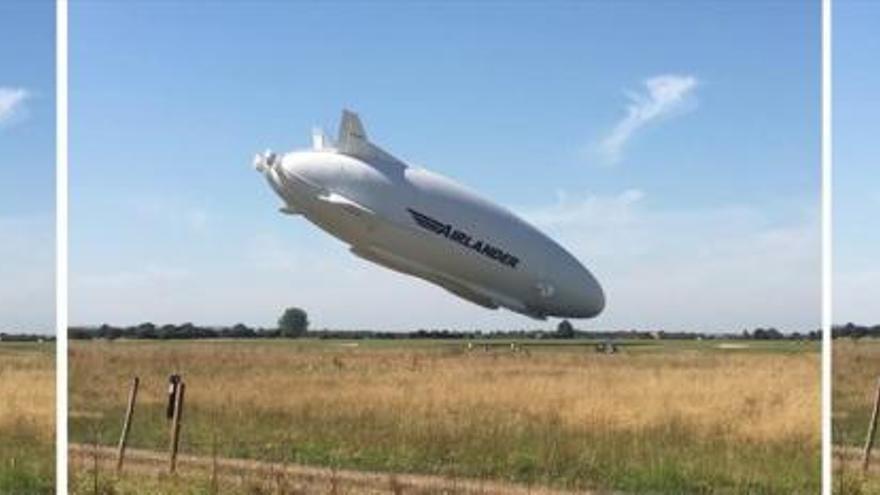 El avión más grande del mundo se estrella al segundo vuelo