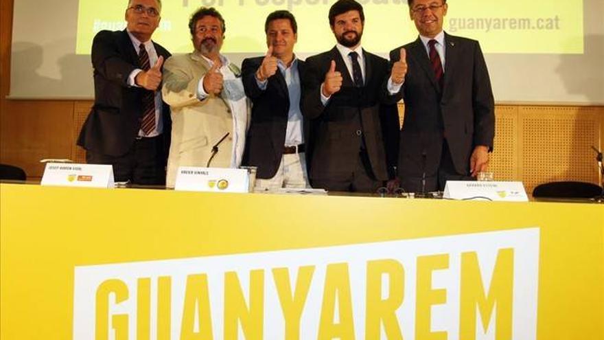 Quinientos deportistas y dirigentes, en favor del deporte y las selecciones catalanas