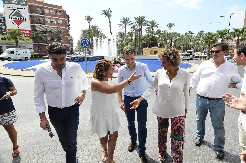 Pablo Casado visita Santa Pola