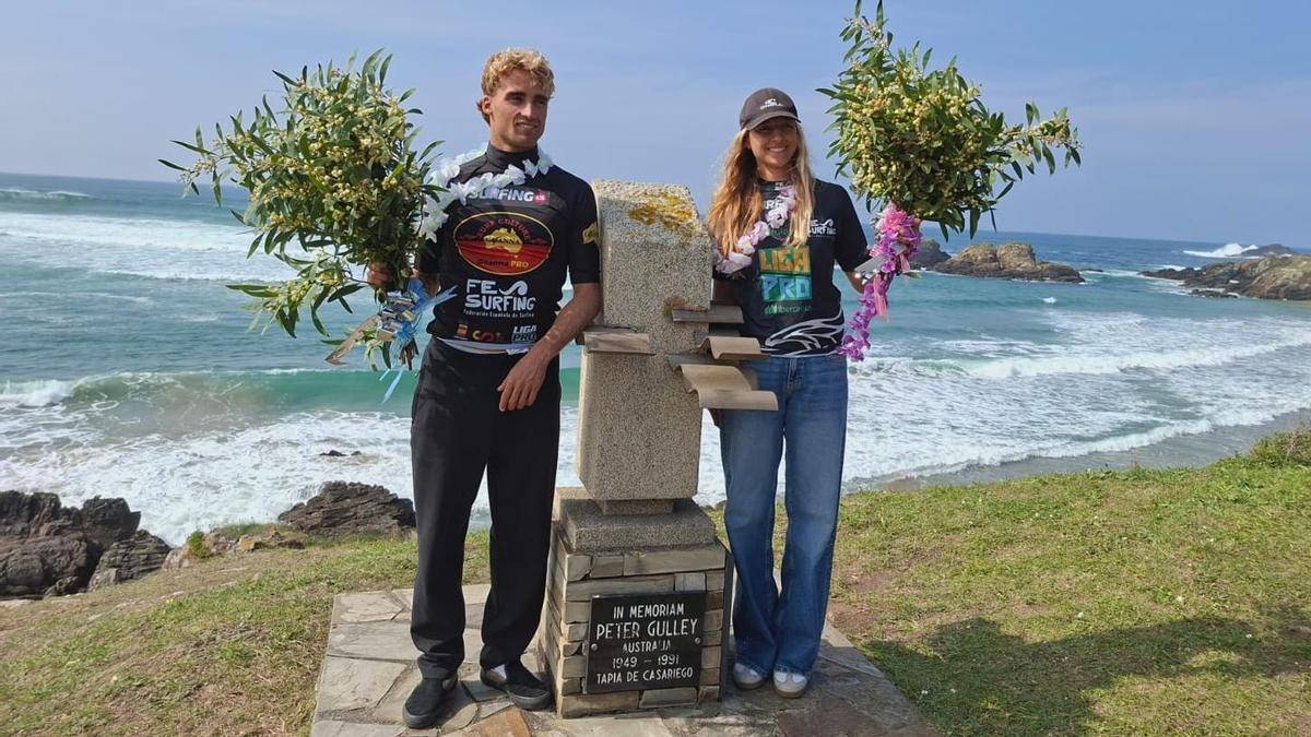 VÍDEO: La andaluza Julieta Rodríguez y el vasco Yago Domínguez se llevan el campeonato de surf Memorial Peter Gulley-Goanna Pro, de Tapia