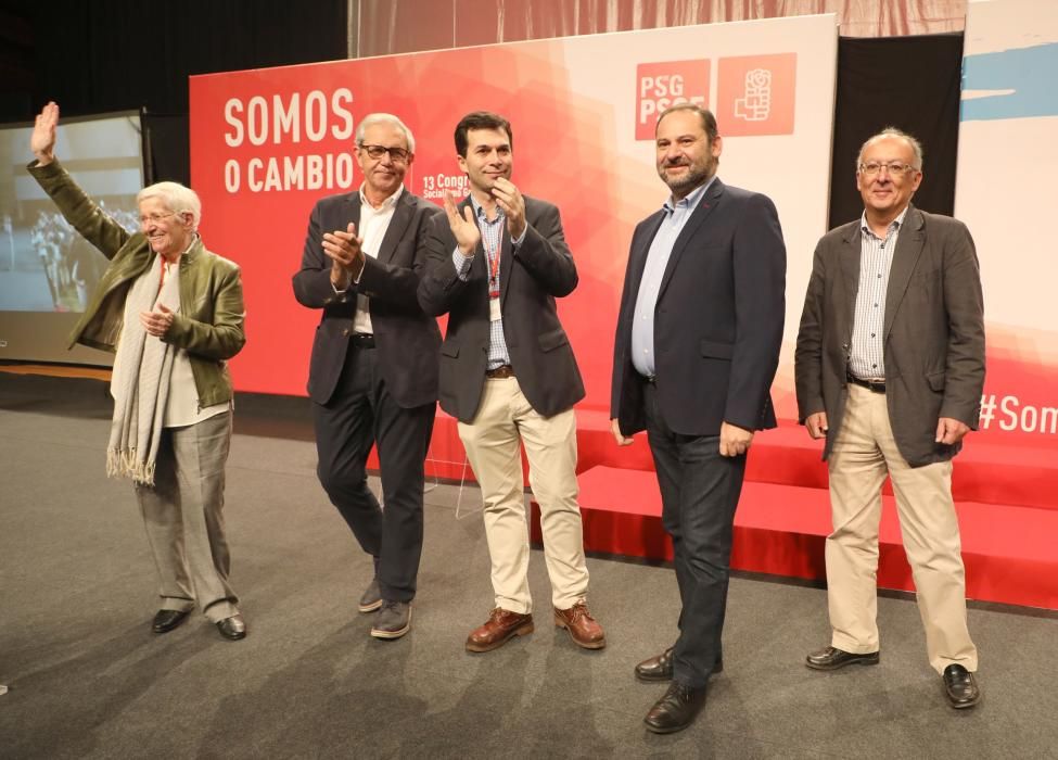 Gonzalo Caballero ha sido proclamado hoy como secretario general del PSdeG con motivo del XIII Congreso Nacional de los socialistas gallegos