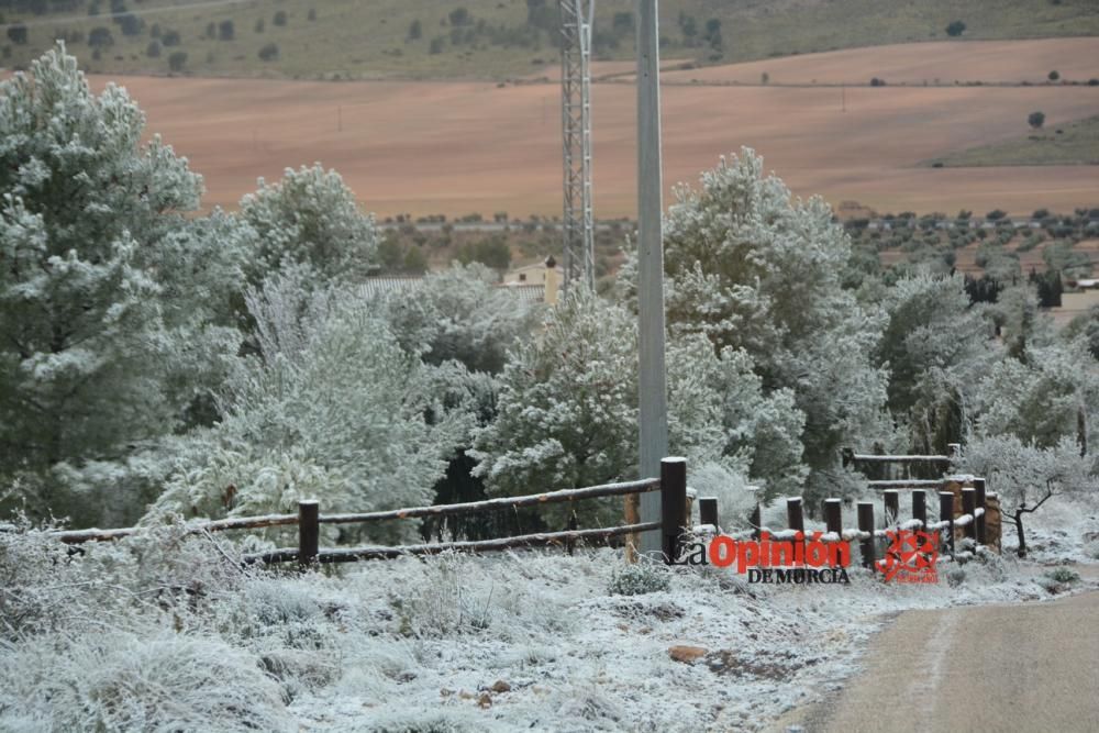 Nieve en el Altiplano murciano